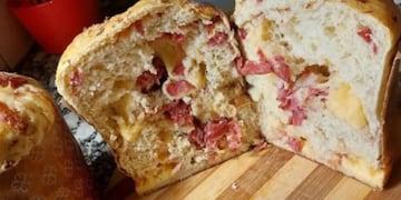 Cómo hacer Pan dulce relleno con jamón y queso: la receta ideal para los amantes de lo salado
