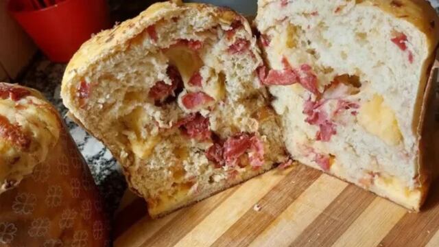 Cómo hacer Pan dulce relleno con jamón y queso: la receta ideal para los amantes de lo salado