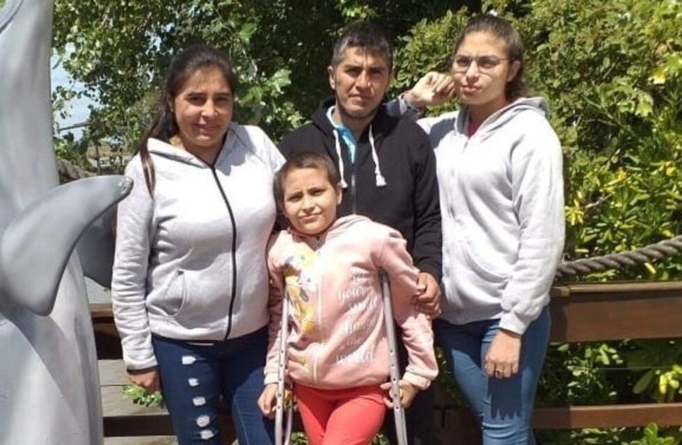 Internaron a Abigail Jiménez, la nena con cáncer que su papá cargó en los brazos