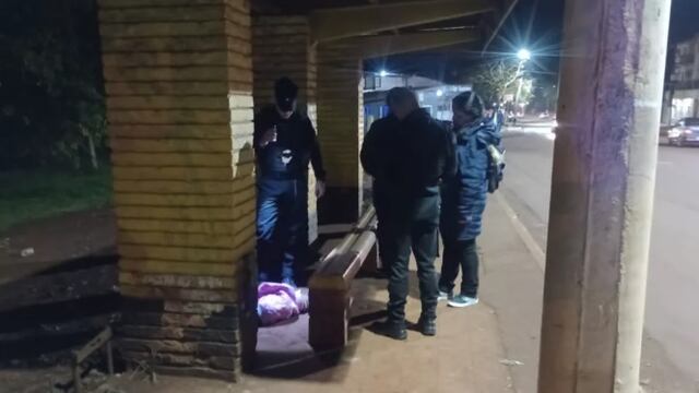 Eldorado: policías asistieron a un perro que fue arrollado por un vehículo que huyó de la escena.