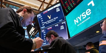 El colapso de Silicon Valley Bank (SVB) y Signature Bank hizo tambalear los mercados. Foto: AP.