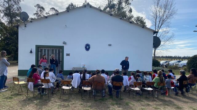 Taller de Eco Huerta en la Escuela Rural Nº 20 de Tres Arroyos