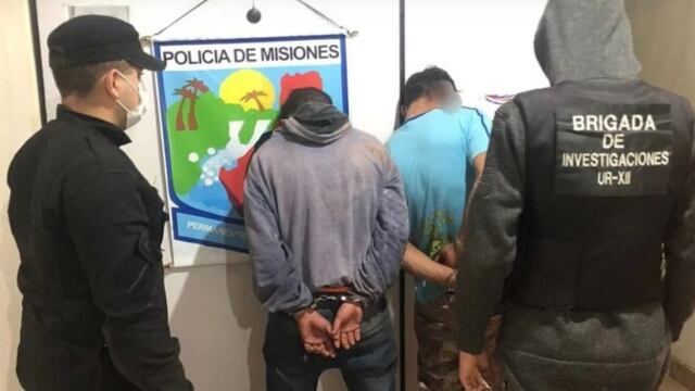 Terminaron detenidos tras robar dinero de un local de repuestos.