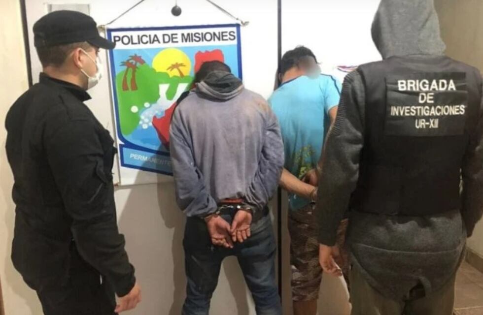 Terminaron detenidos tras robar dinero de un local de repuestos