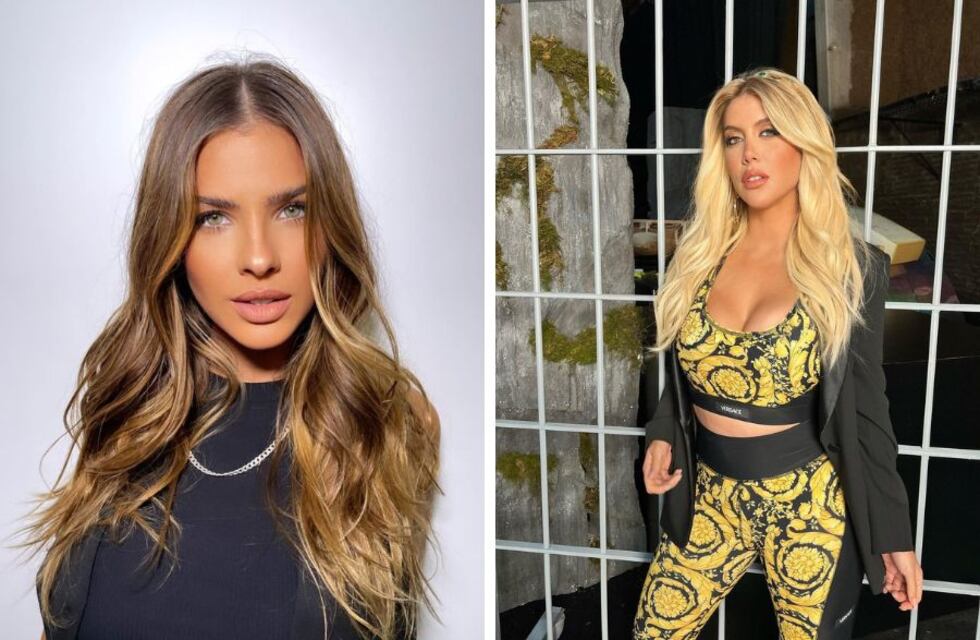 Acusaron a Wanda Nara de copiarle un look a la China Suárez y le llovieron las críticas