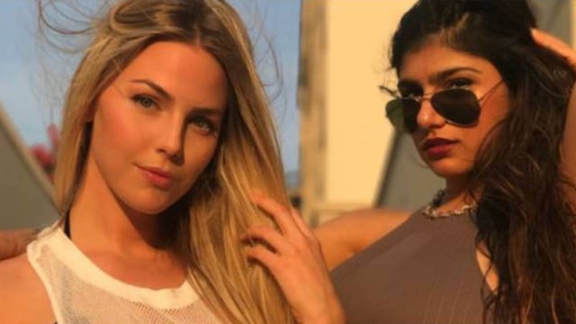 Mia Khalifa y su amiga Jenna Lee revolucionan las redes.