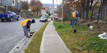 Ushuaia: la Municipalidad realizó una jornada de limpieza en el Barrio Felipe Varela