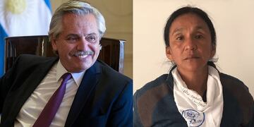 El presidente Alberto Fernández volvió a explicar que está impedido de indultar a la dirigente Milagro Sala.