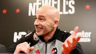 El "Gallego" comenzó a trabajar con el plantel rojinegro este lunes.