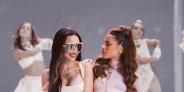 La Joaqui y Tini Stoessel adelantaron cómo será el videoclip de “Muñecas”