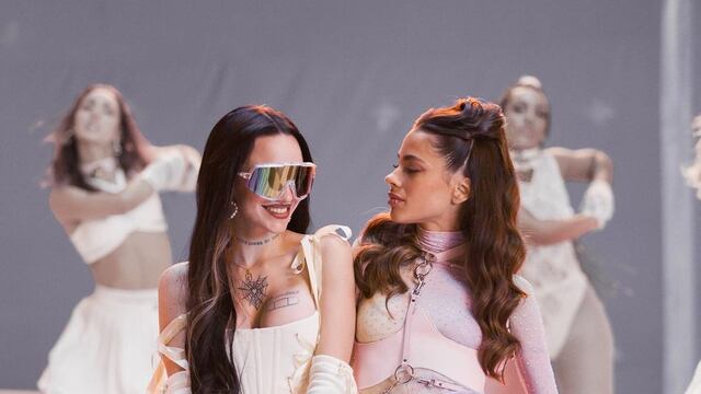 La Joaqui y Tini Stoessel adelantaron cómo será el videoclip de “Muñecas”