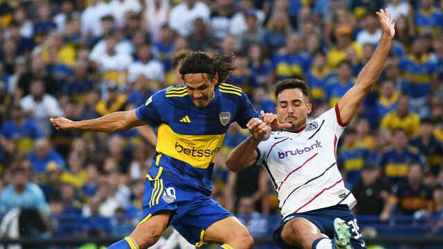 Cavani volvió a marcar para Boca