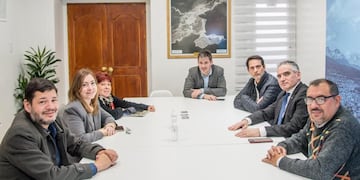El secretario de Economía y Finanzas de Ushuaia recibió al secretario de Política Tributaria Nacional