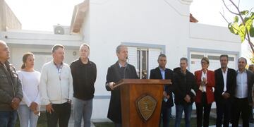 Gasoducto en Barrio Parque