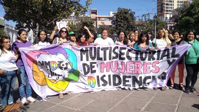 La Multisectorial de Mujeres de Jujuy se manifestó públicamente en rechazo a los hechos producidos el miércoles con motivo de la marcha 8M.