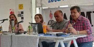 El Congreso de AGMER sesionó de forma presencial luego de varios meses.