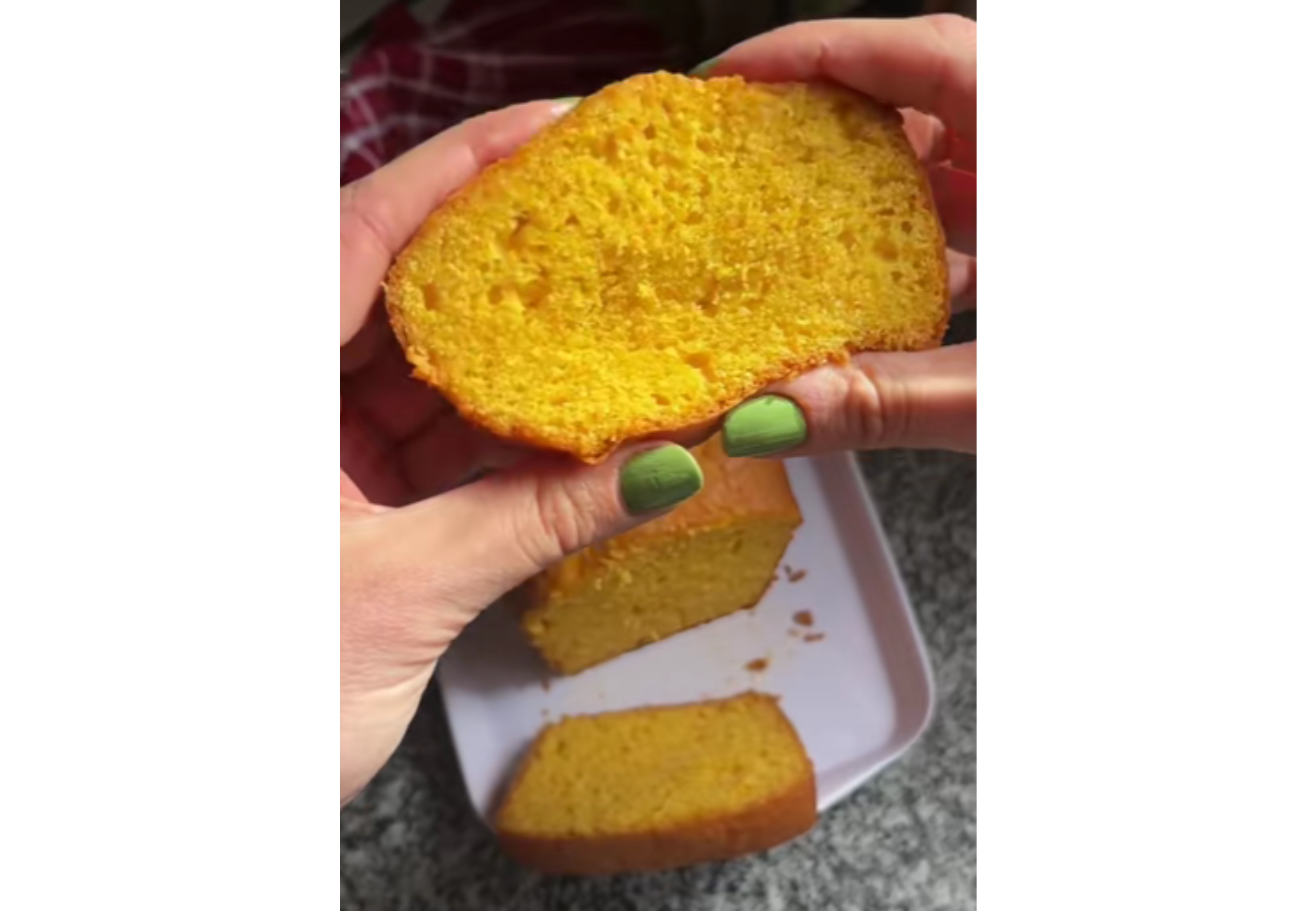 El budín queda muy esponjoso.