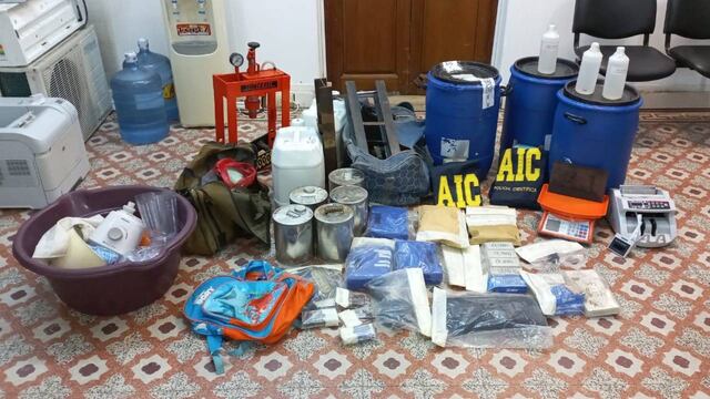 Operativo antidroga en Venado Tuerto