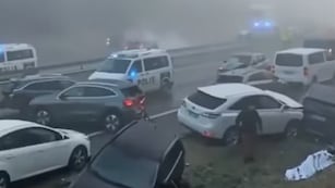 Choque de más de 50 autos.