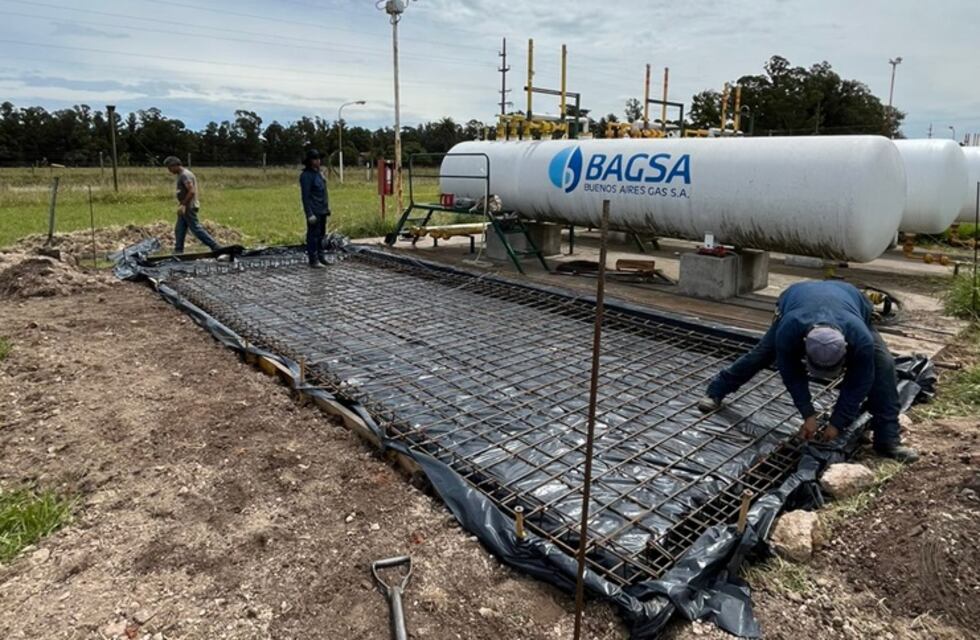 Comenzaron las obras de gas en Claromecó y Orense