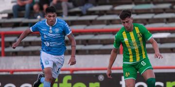 Estudiantes de Río Cuarto pescó un buen punto en Mar del Plata (Prensa Estudiantes).