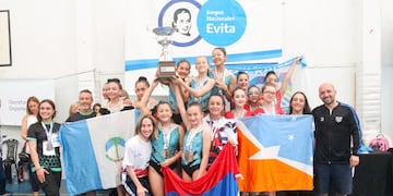 Catorce medallas para la delegación fueguina en los Juegos Nacionales Evita