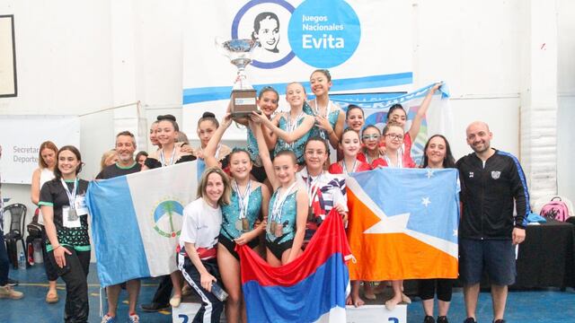 Catorce medallas para la delegación fueguina en los Juegos Nacionales Evita