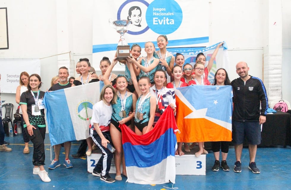 Catorce medallas para la delegación fueguina en los Juegos Nacionales Evita