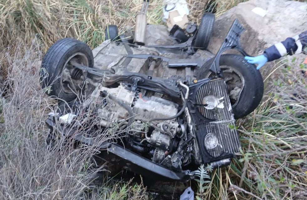 Córdoba: murió tras despistar y caer por un barranco de 40 metros en las Altas Cumbres