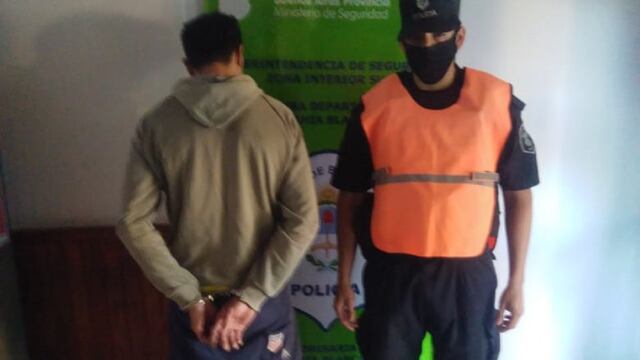 Golpeó a su ex con un ladrillo y fue detenido