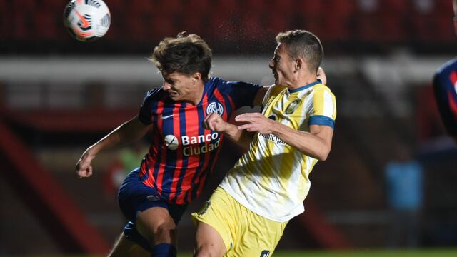 Chance clara de Marco Ruben ante San Lorenzo