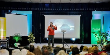 El Maestro Guillermo Grimoldi en Arroyito