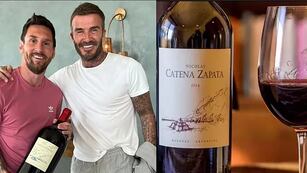 Cuánto sale el vino que le regalaron a Messi.