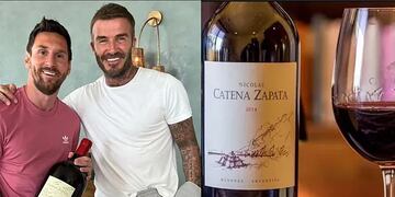 Cuánto sale el vino que le regalaron a Messi.