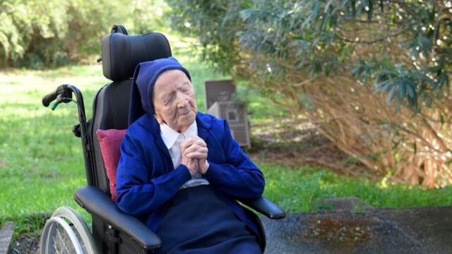 La historia de Lucile Randoin, de 117 años, asombra al mundo. (Foto: AFP)