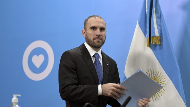 El Ministro Martín Guzmán  AFP / JUAN MABROMATA