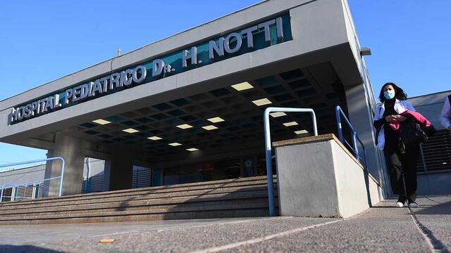 El bebé fue internado en terapia intensiva del Notti y se le declaró la muerte cerebral. Detuvieron a los padres. José Gutiérrez/Los Andes