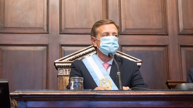 Por segundo año consecutivo y debido a la situación sanitaria actual, la Asamblea General de Apertura de Sesiones Ordinarias fue semipresencial. Foto: Los Andes.