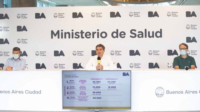 El ministro de Salud porteño, Fernán Quirós. (Clarín)