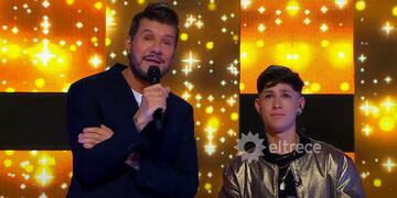 La presentación del joven de 18 años hizo emocionar a todos en el estudio.