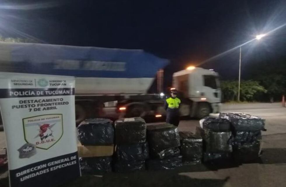 Secuestran 36 cubiertas ingresadas ilegalmente a la provincia