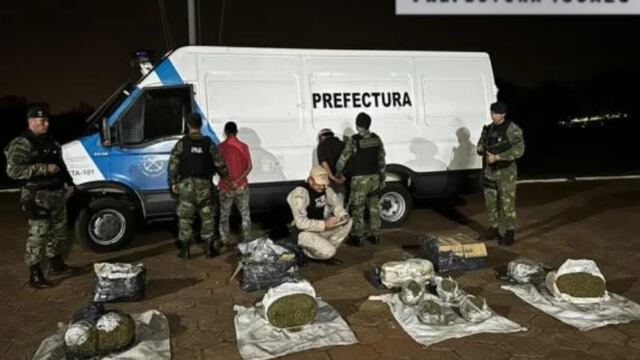 Incautan marihuana transportada en un vehículo en Puerto Iguazú.