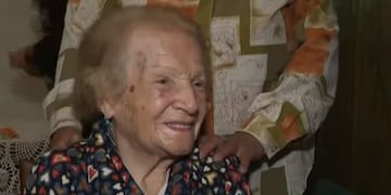 Manuela cumplió 107 años.