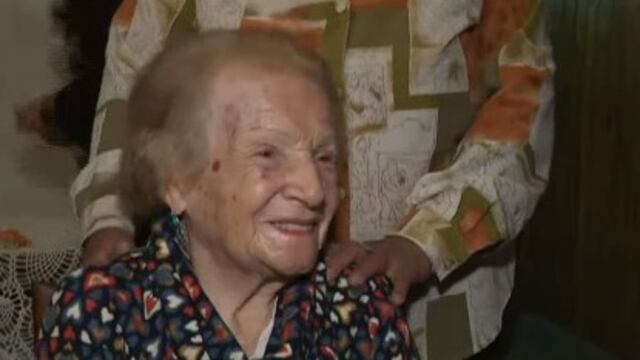Manuela cumplió 107 años.