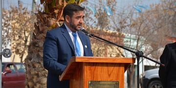 El intendente de la Paz, Fernando Ubieta, confirmó que pagará el aguinaldo y un bono de fin de año a todos los empleados de su municipio. Gentileza Municipalidad de La Paz