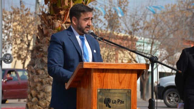 Polémica en La Paz porque el intendente decidió regalarle una caja navideña a cada familia del departamento. Gentileza Municipalidad de La Paz