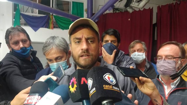 El ministro de Ambiente Juan Cabandié se encuentra en la zona.