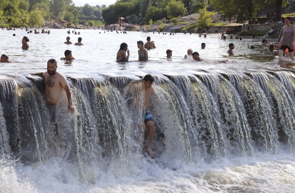 Sábado con calorcito y sol en Carlos Paz