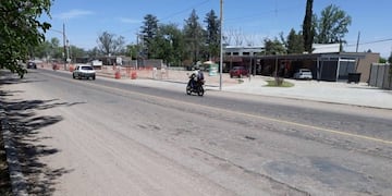 Avenida Balloffet en San Rafael.