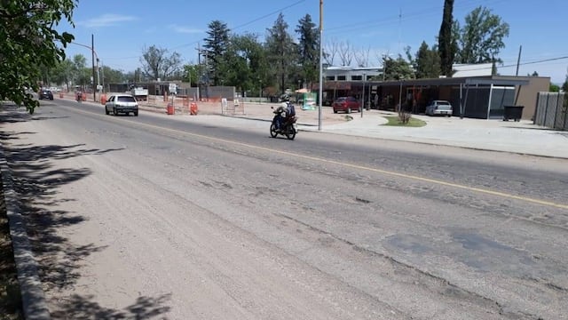Avenida Balloffet en San Rafael.